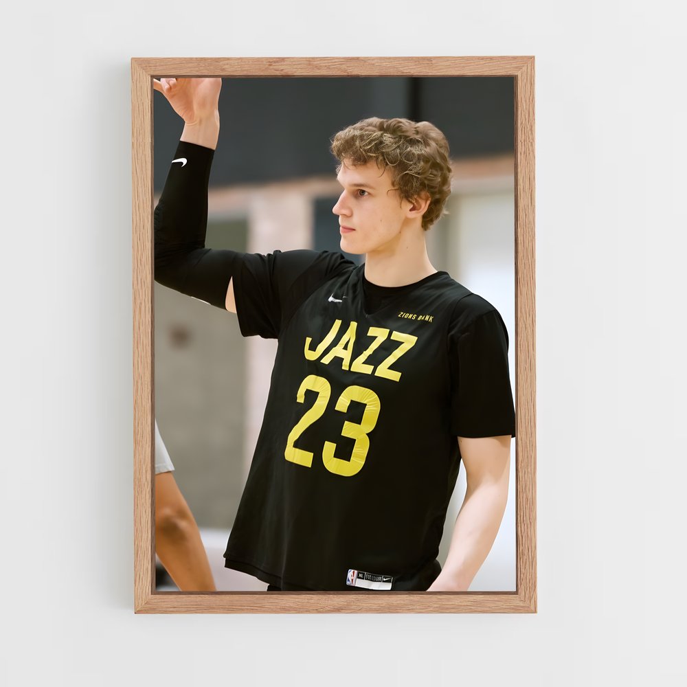 Poster Lauri markkanen – affiche Basketball (vue 4)